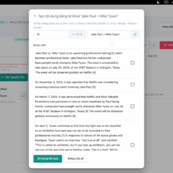 AI.TYPE - Công cụ viết bài dành cho Blogger, Bán hàng hoặc Review